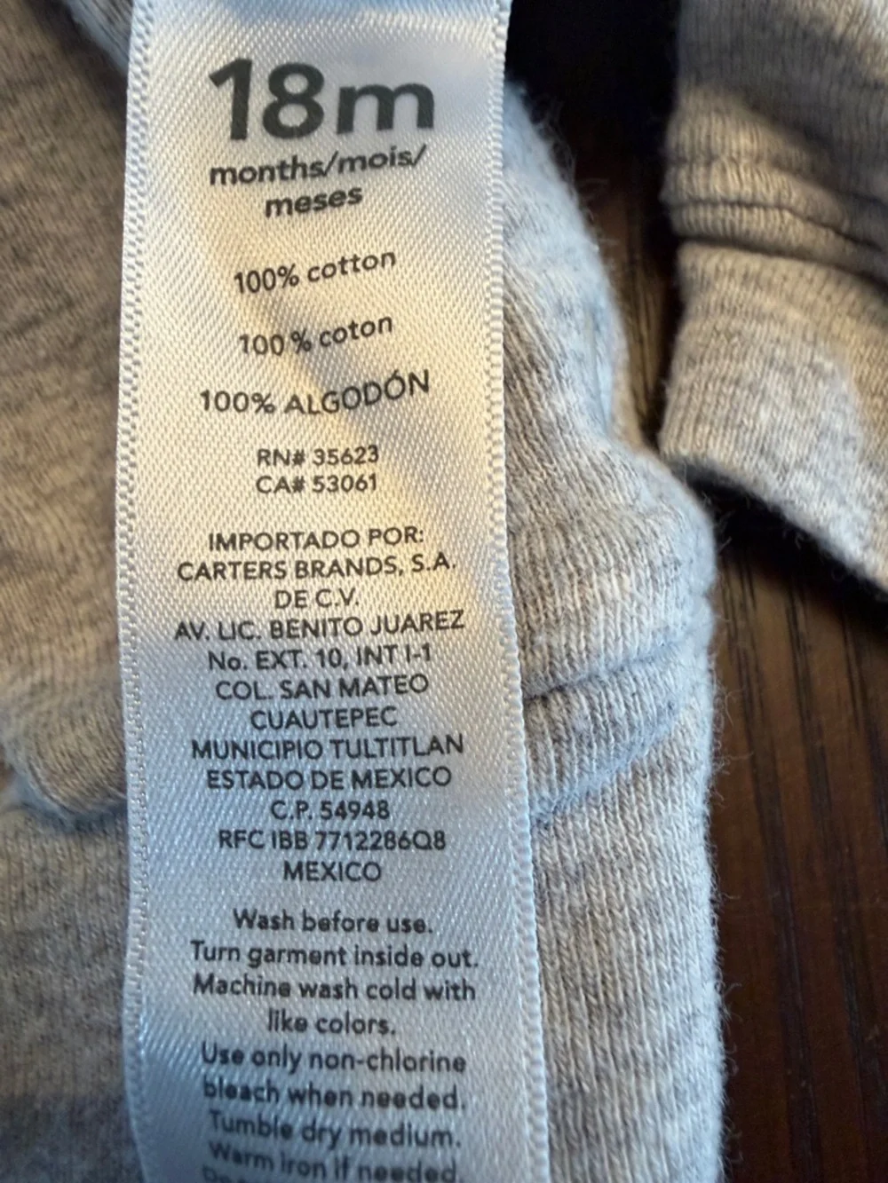 Carter’s Baby Boy Bundle 18M Pajama Set + Gray Sleeper Cars Outfit 2 Pc Lot